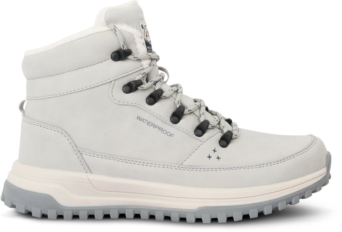 Laarzen Hiking Dames Waterproof Ademend Grijs