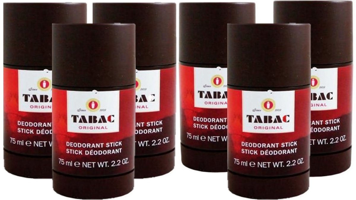 Tabac Deo Stick - Voordeelverpakking 6 x 75 ml