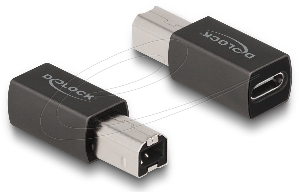 Delock USB 2.0 Adapter USB Type-C™ female to Type-B male