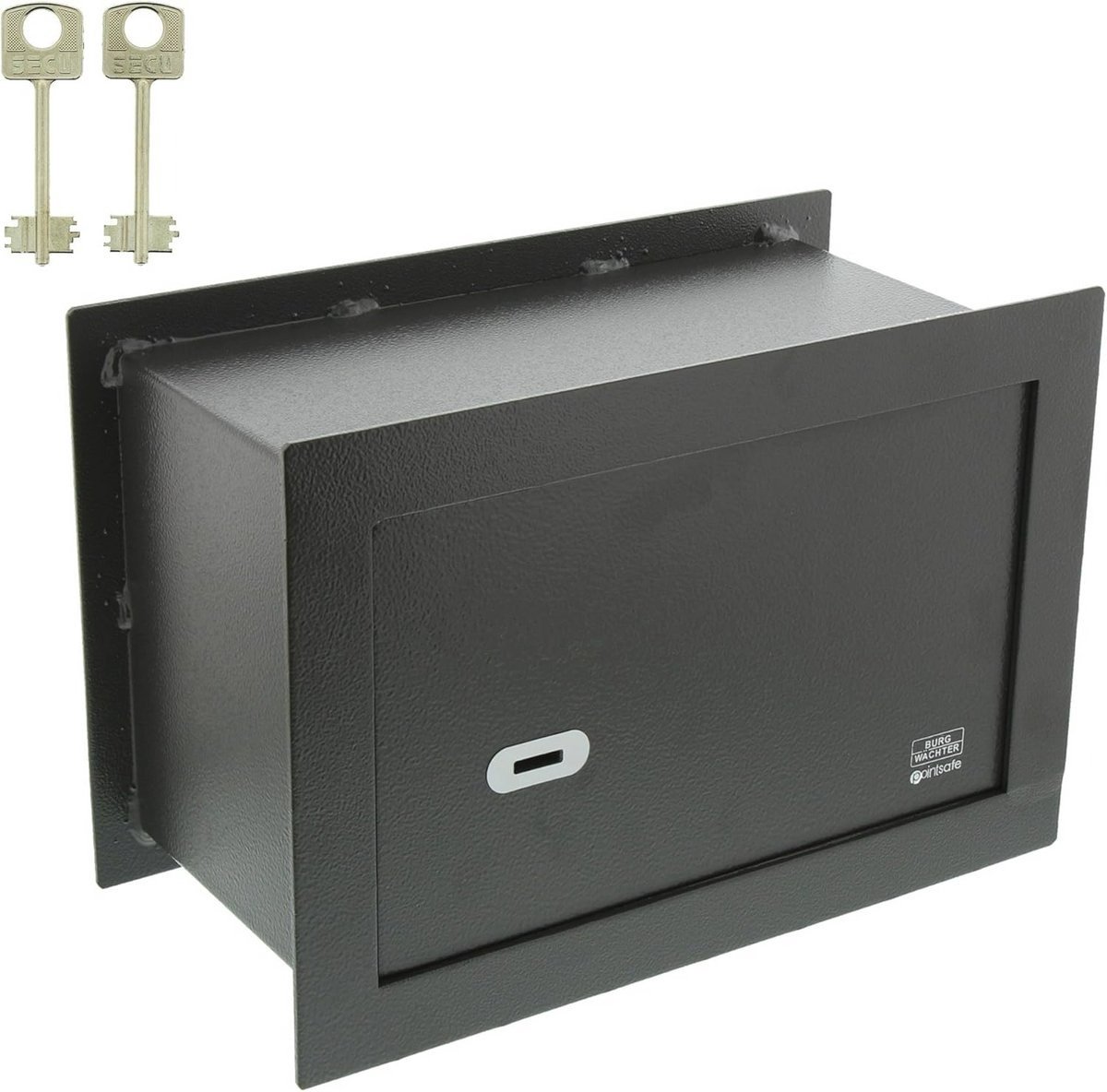 WNHB® Muurkluis-met-sleutel-veiligheidskluis-inbouw-voor-contant-geld-en-sieraden-103L-compacte-waardeopslag