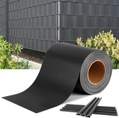 PVC Privacyband Tuinscherm – Duurzaam, UV-bestendig & Weerbestendig – 65m – Antraciet