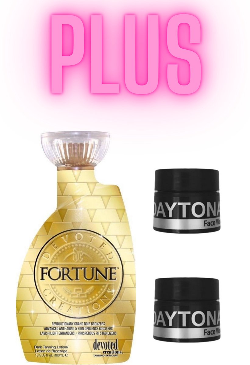 Devoted Creations Fortune 400 ml PLUS 2x Daytona Face Wax !