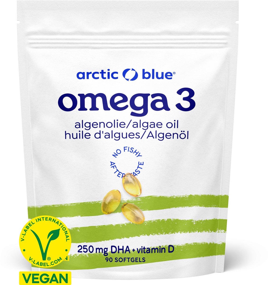 Arctic Blue - Omega 3 Algenolie - DHA - met Vitamine D ...