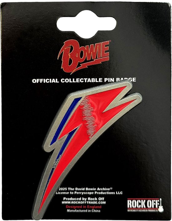 David Bowie Flash - Pin