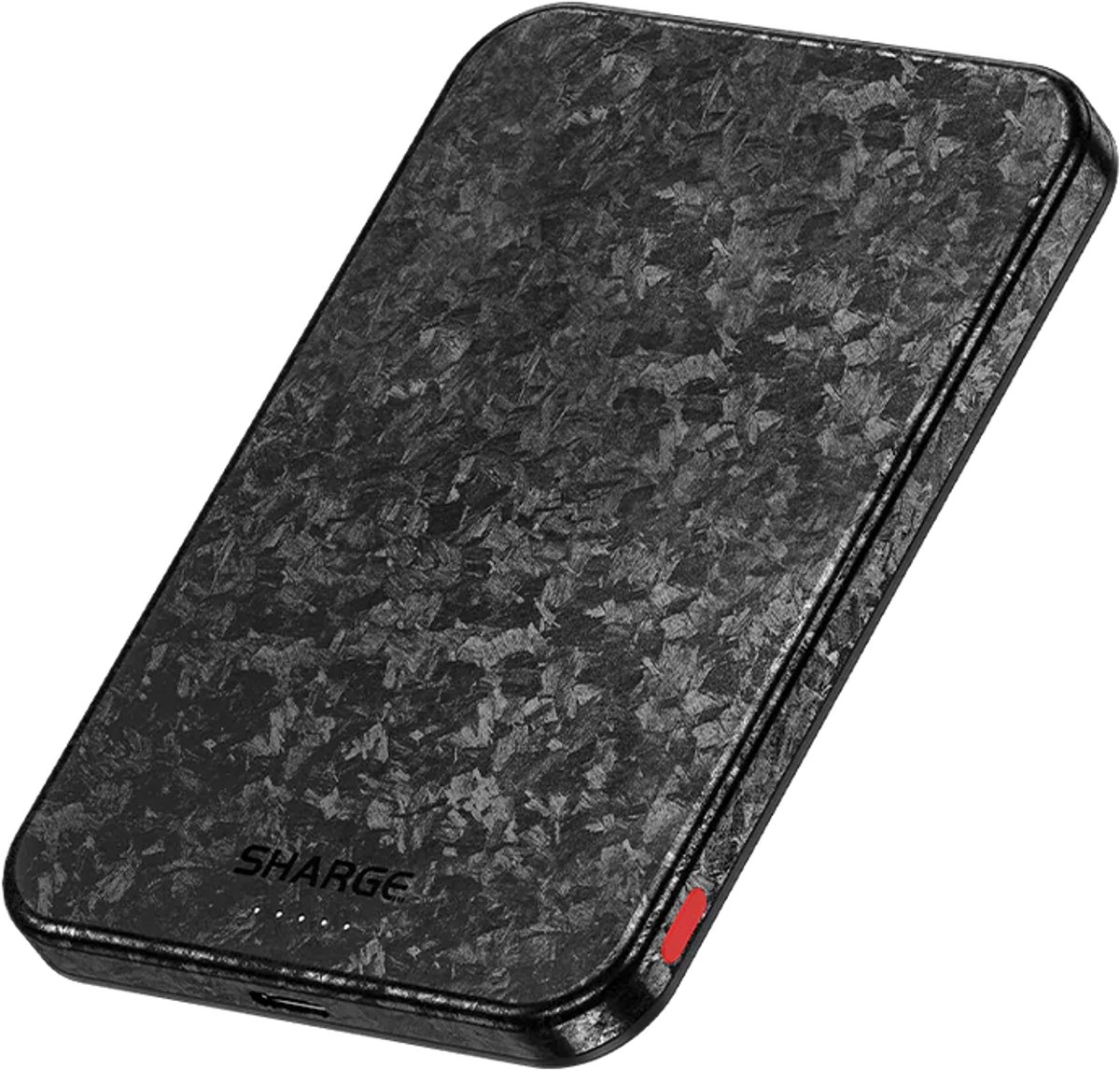 SHARGE CarbonMag Powerbank 5000 mAh - MagSafe Compatibel - afbeelding 2