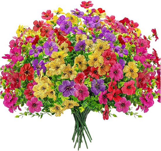 msymsyu 7 Bündel Kunstblumen Balkon 35cm Kunstblumen Wie Echt für Draußen Farbmischung Balkon Künstliche Blumen Wetterfest für Balkon Dekoration Hause Party Innen Außenbereich Outdoor Dekoration msymsyu 7 Bündel Kunstblumen Balkon 35cm Kunstblumen Wie Echt für Draußen Farbmischung Balkon Künstliche Blumen Wetterfest für Balkon Dekoration Hause Party Innen Außenbereich Outdoor Dekoration