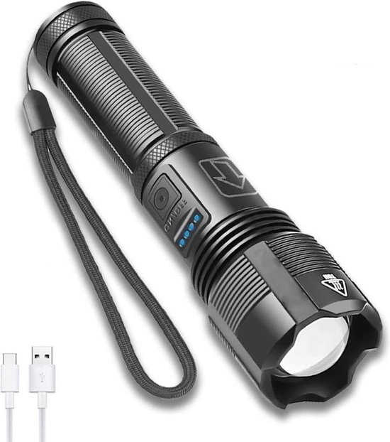 100000 Lumen Tactische Jacht Zaklamp Super Heldere Rail