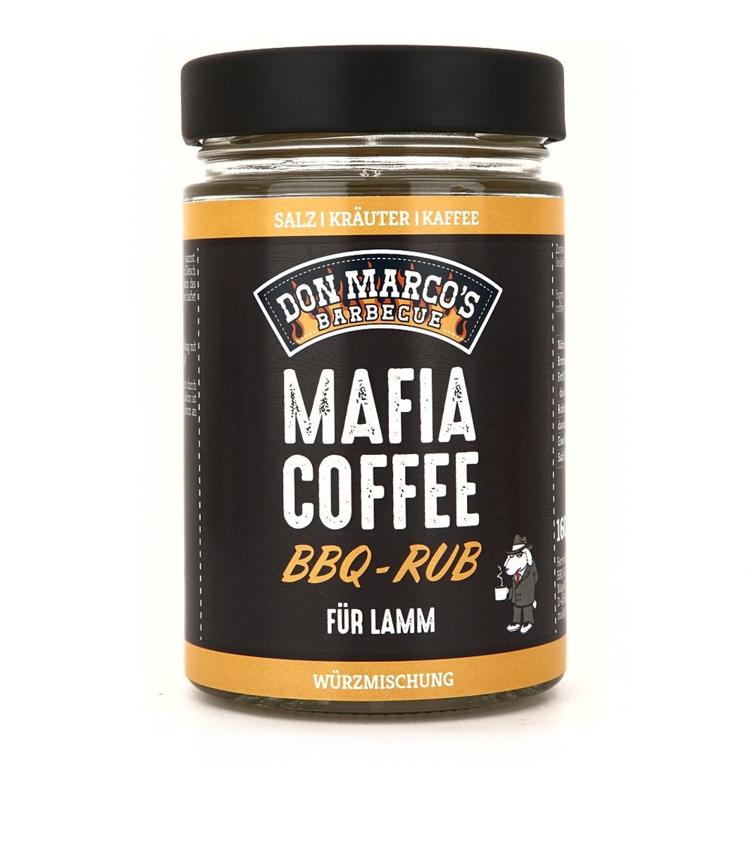 Don Marco's - Mafia Coffee Rub - BBQ RUB - 220 gram