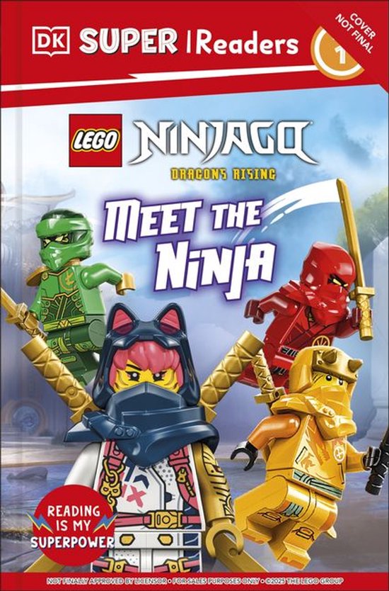DK Super Readers 1 - DK Super Readers Level 1 LEGO Ninjago D ... - cover