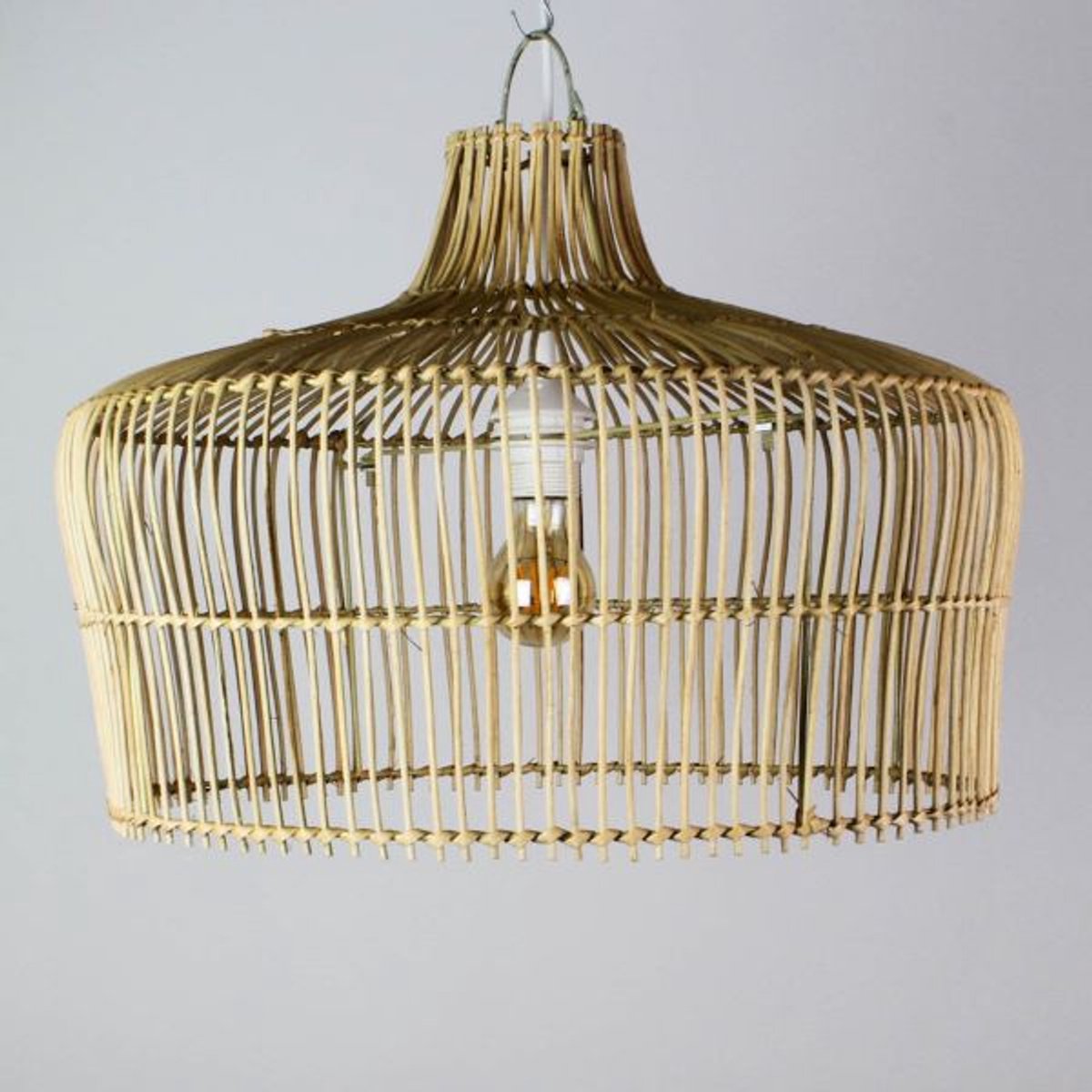 MigoStyling - Hanglamp - Riet - Rond - Dia 50 cm - Kubah
