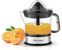 Coolhome CP24 Citruspers – 0,7L – Sinaasappelpers met Aromadeksel – Vaatwasserbestendig