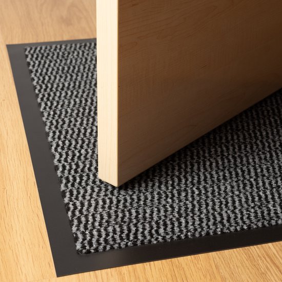 vounot Deurmatten voor binnen en buiten, antislip, stofdicht, waterdicht, wasbaar, 2 stuks, 40 x 60 cm, bruin