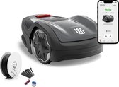 Bol.com Husqvarna Maairobot Aspire R4 voor 400 m² accu grasmaaierrobot bediening via Connect-app (incl. spraakbesturing wifi Blu... aanbieding