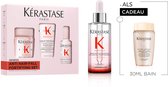 Kérastase Genesis Discovery Set & Serum + Cadeau – Anti-haaruitval Shampoo 80ml, Conditioner 75ml, Leave-in hittebeschermer 45ml & Serum 90ml + Gloss Absolu Anti-frizz Shampoo 30ml Cadeau - om haaruitval tegen te gaan