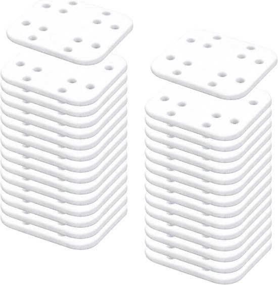 Foto: Gosknor 30pcs mineral absorption pad fiber easy to replace humidifier replacement filters compatible with lv600s lv600hh oasismist450s white 
