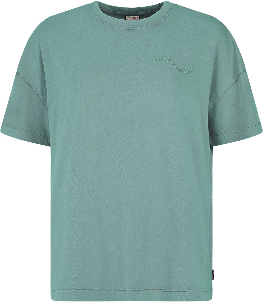 Protest Prtfreya - T shirt Dames - Korte mouwen - Ronde hals - Relaxed fit
