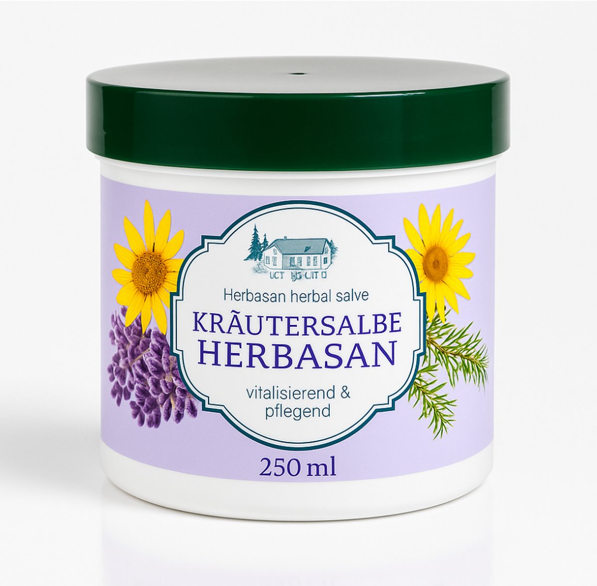 Pullach Hof - Kruidenbalsem – 250 ml - Spieren en Gewrichten - Pijnklachten en verkoudheid.