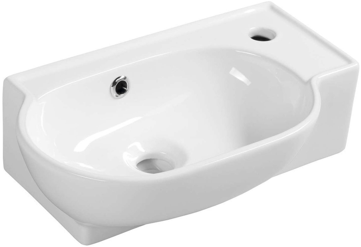 Sapho Small - Fontein Yumo 45x28 cm, wit 3045