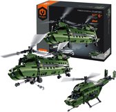 iM.Master - Militair Transport Helikopters 2-in-1 Constructiespeelset - Mechanisch