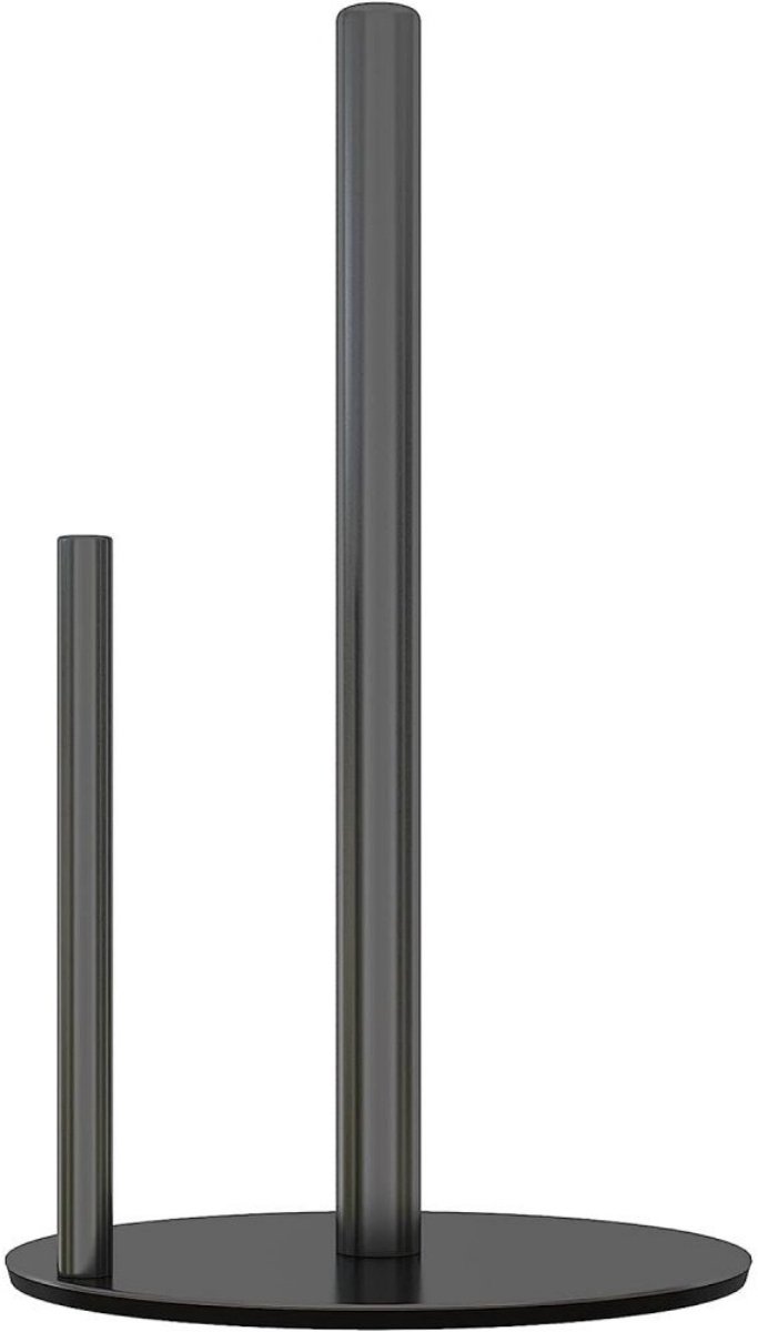 TOVBMUP Rollenhouder - Keukenrollenhouder Staand - Papierrollenhouder voor Keuken - Geschikt voor Standaard Keukenrollen - RVS 30,3x17cm - Stabiele Basis - Eenvoudig en Strak Ontwerp