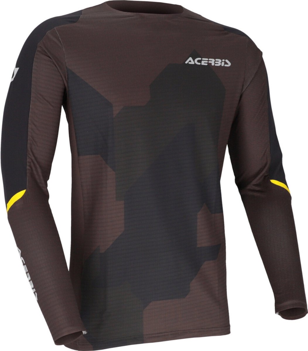 Acerbis X-Duro 3.0 Winter Zwart Geel Cross Jersey - Shirts