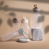 Mommy&Co - 2 Stuks - Siliconen Moedermelk Bewaarzakjes - BPA vrij - Lek vrij - Babyvoeding - Borstvoeding - Herbruikbaar - Bewaarbakjes - Steriliseerbaar - 240ml