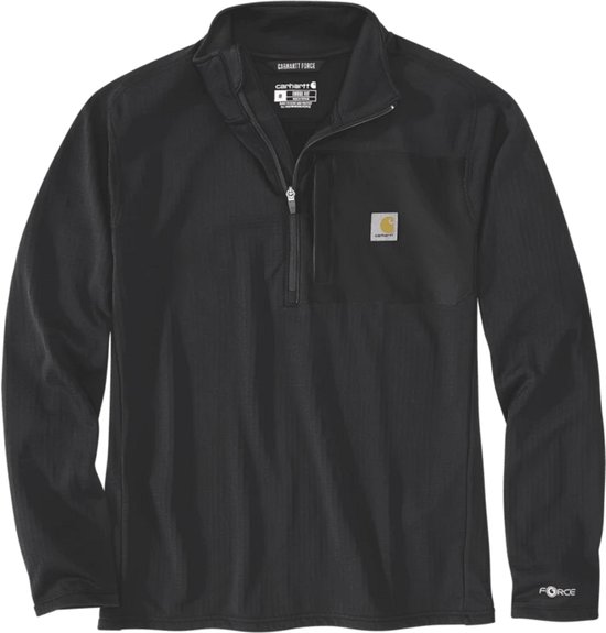 T-shirt Carhartt M Force coupe décontractée à demi Zip