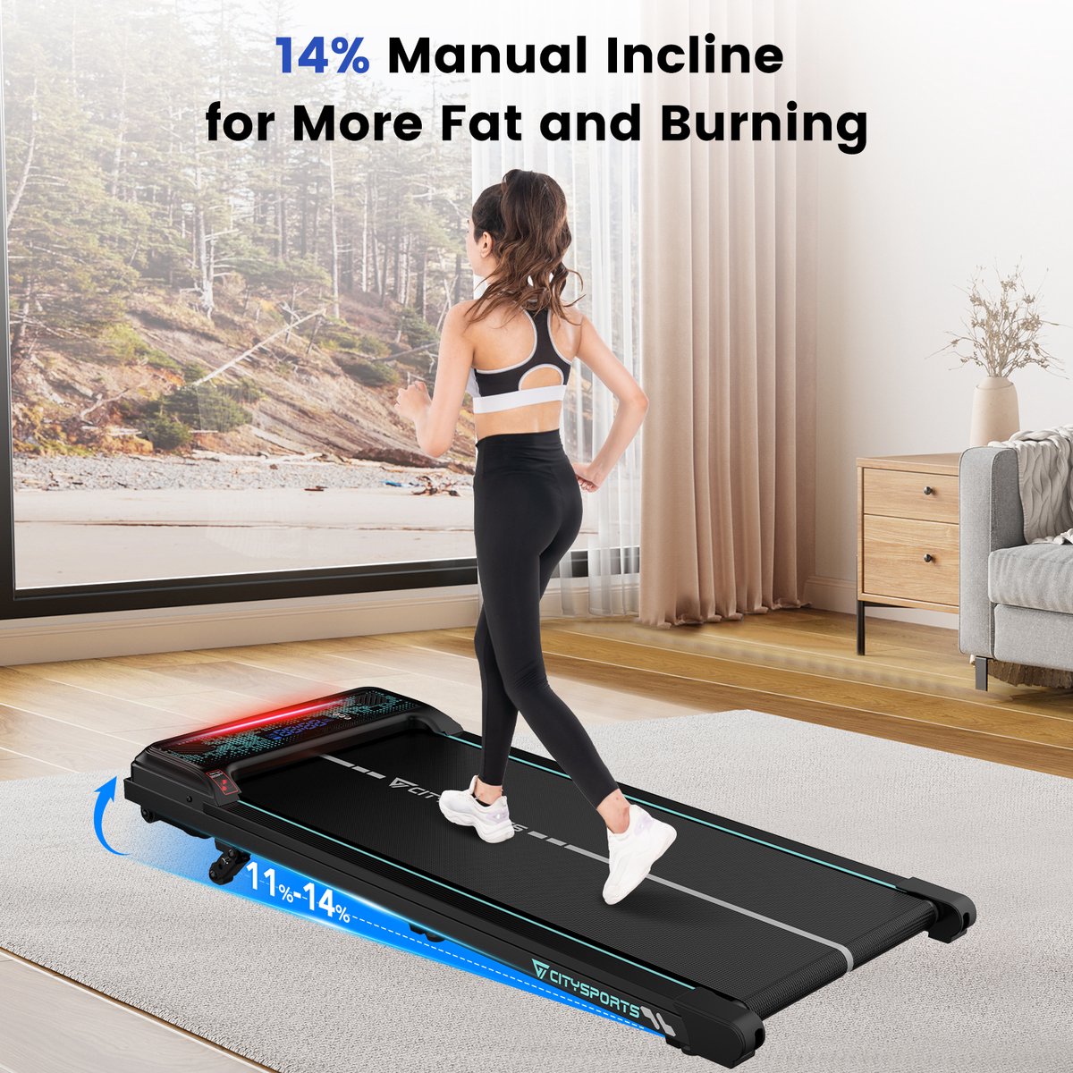 CITYSPORTS WP6 Slimme Loopband thumbnail 3