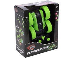 Radiografisch Bestuurbare flipover auto groen