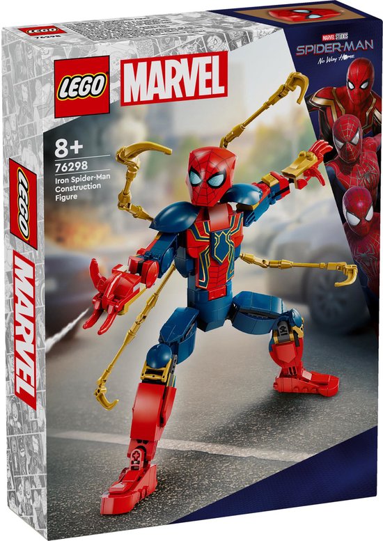 LEGO Marvel 76298 Iron Spider-Man bouwfiguur LEGO Marvel 76298 Iron Spider-Man bouwfiguur