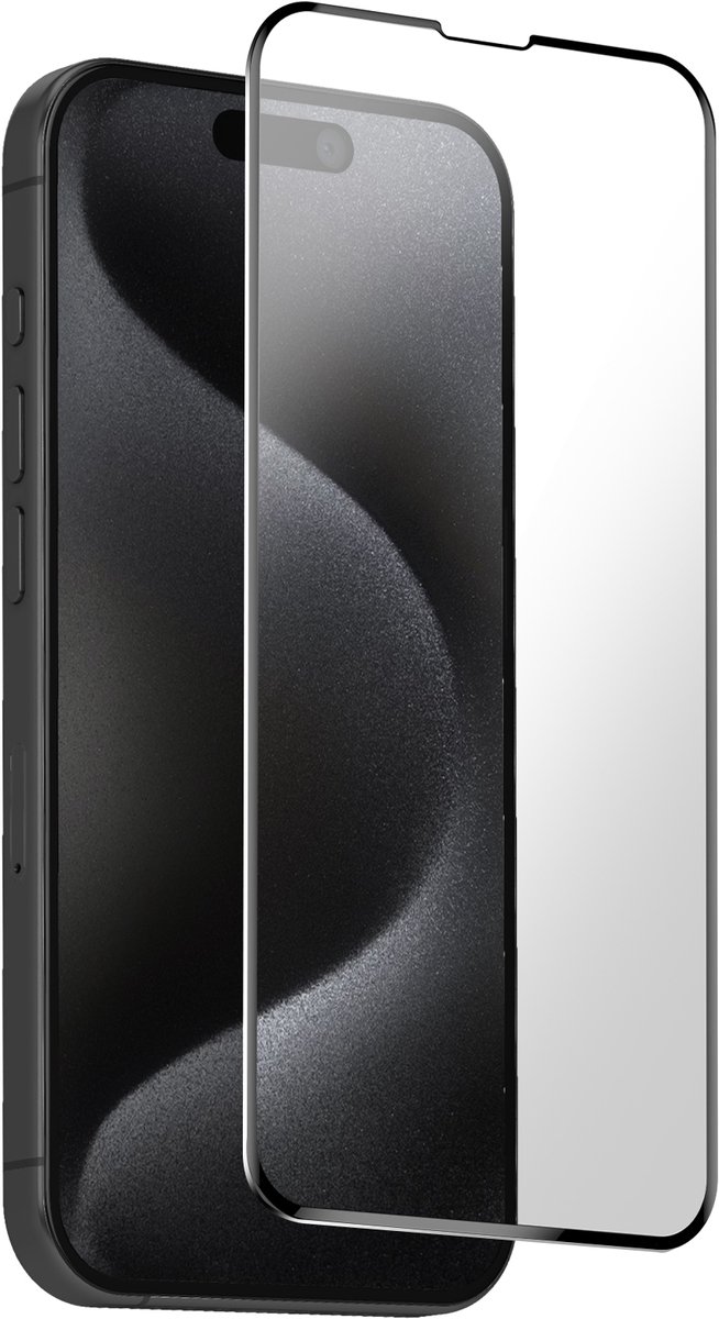 Avizar Gehard glas Geschikt voor Apple iPhone 16 Pro Max hardheid 9H anti-reflecterende volledige lijm, Transparant