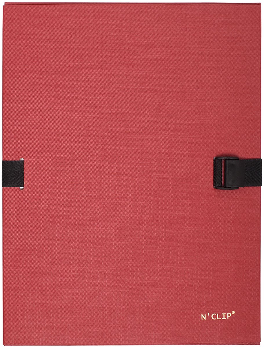 Exacompta N'CLIP® Map uitrekbare rug en klep - Turkoois - 21507E