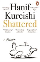 Boek 'Shattered' door Hanif Kureishi, 'A Memoir'. Met citaten van Observer, iPaper, Guardian, Independent en Sunday Times.
