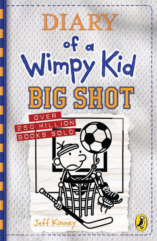 Diary of a Wimpy Kid 16 - Diary of a Wimpy Kid: Big Shot (Bo ... - cover