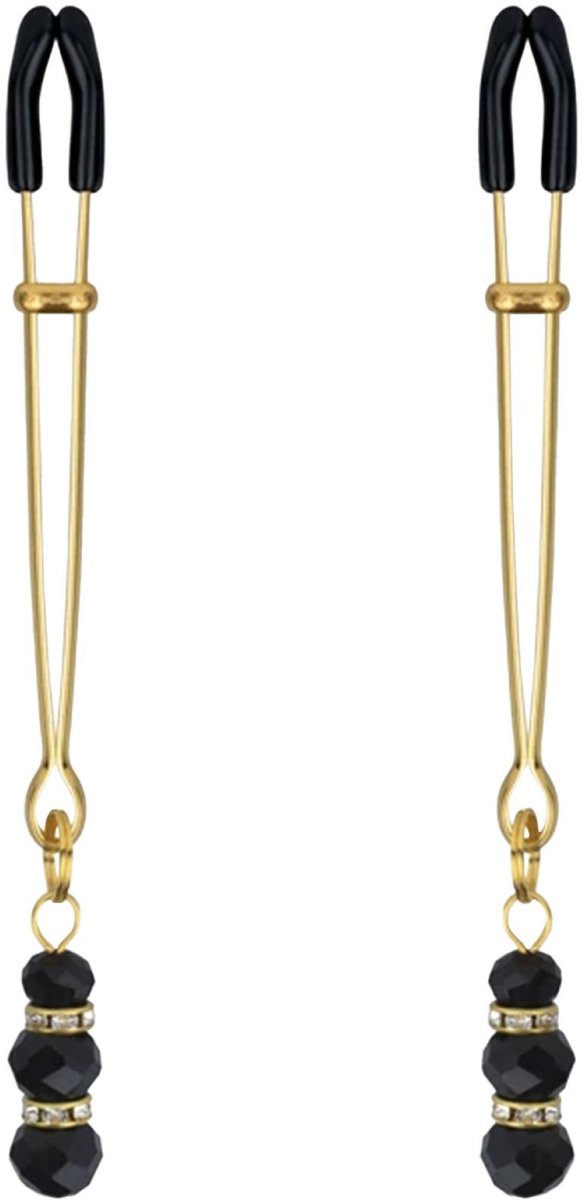 Tepelklemmen - Kralen - Zwart