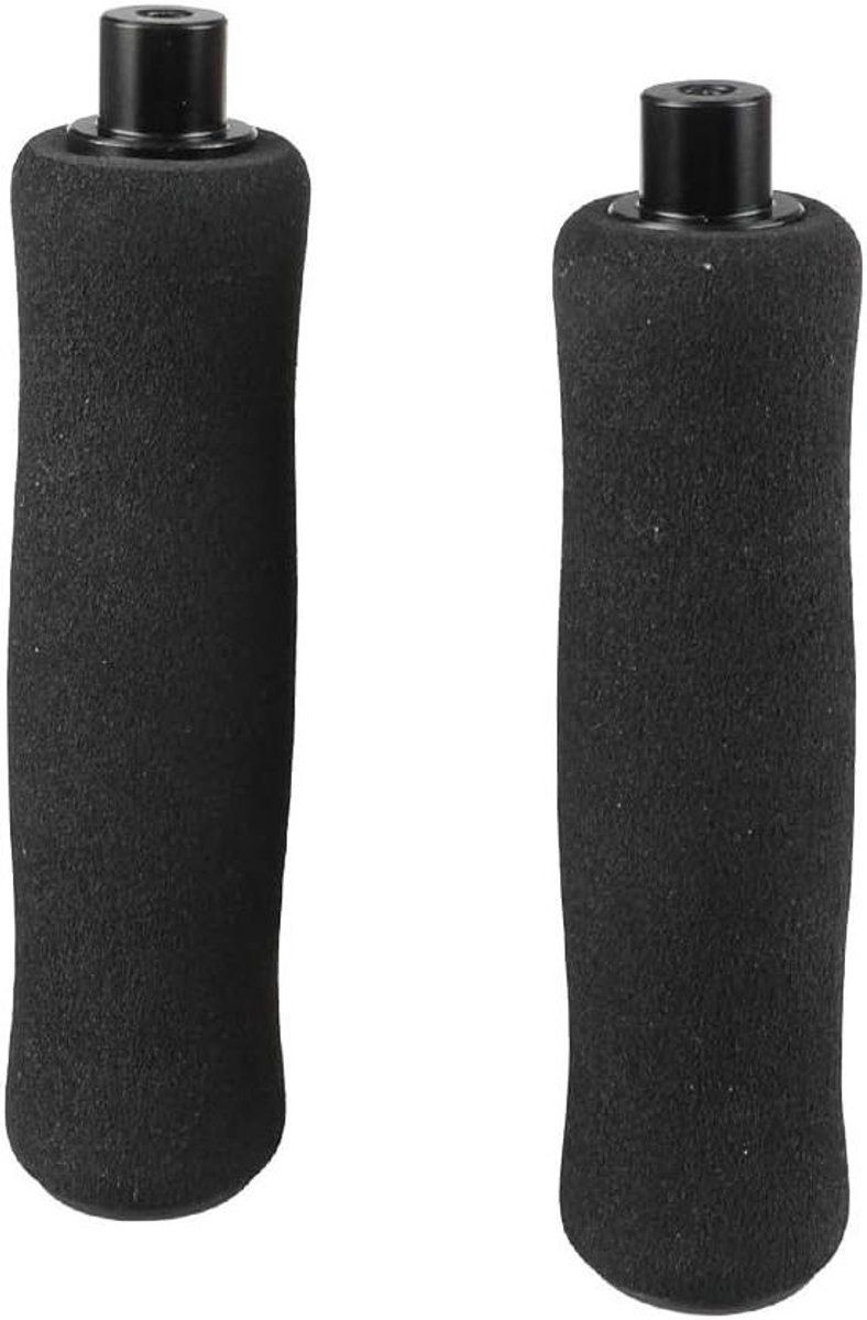 CAMVATE Ultra Light Sponge Handgreep Pair met 15mm Micro Rod Joint voor Camera/Monitor Cage Rig - Ergonomisch Ontwerp - Duurzaam Materiaal - Gemakkelijke Installatie