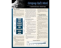 Zondervan Get an A! Study Guides - Grasping God's Word Laminated Sheet