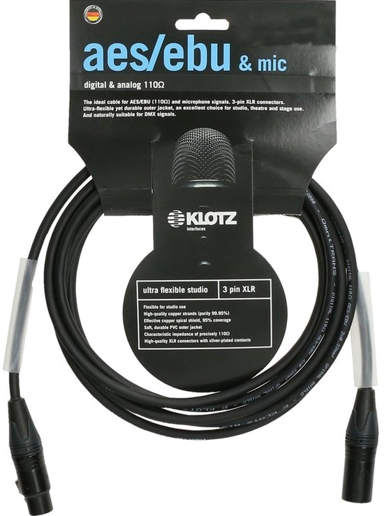 Klotz High End AES/EBU Kabel 1,5 m - Kabel