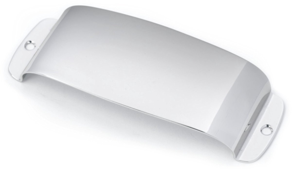 Fender Pickup Cover Jazz bas Chrome - Basgitaaronderdeel