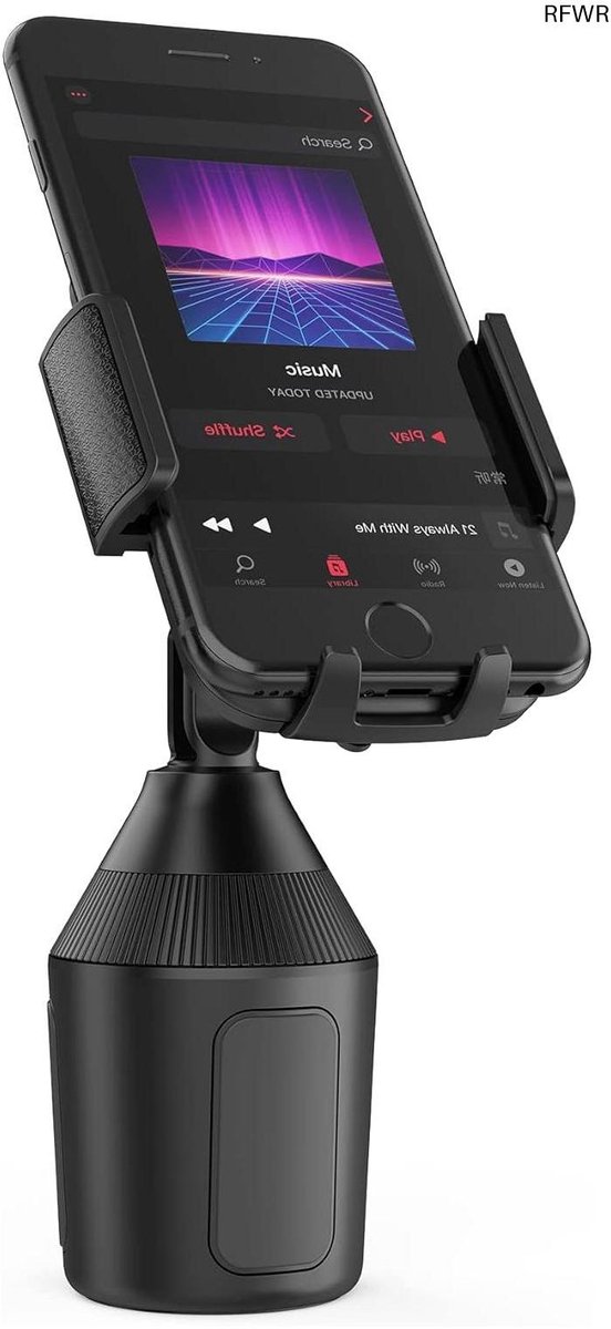RFWR® Universele Smartphone Houder voor Auto met Bekerhouder en 360 Graden Rotatie