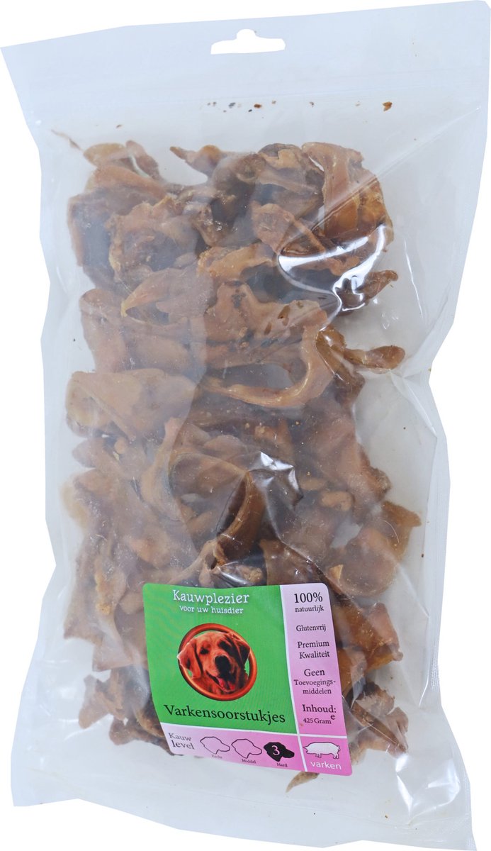 Varkensoorstukjes 425 Gram In Zak