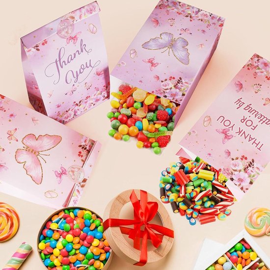 12 stuks cadeauzakjes voor kinderen, kinderverjaardag, cadeauzakjes met 18 stuks planeetstickers, cadeauzakjes voor het verpakken van geschenken, relatiegeschenken, kinderverjaardagen, bruiloften