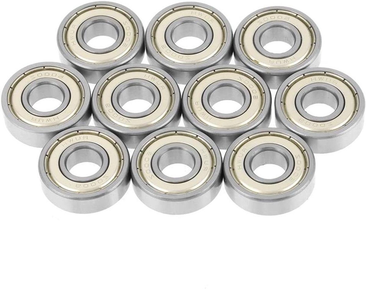 **Diepe Groef Stalen Kogellager - Set van 10 stuks - 10x26x8mm - Hoge kwaliteit**