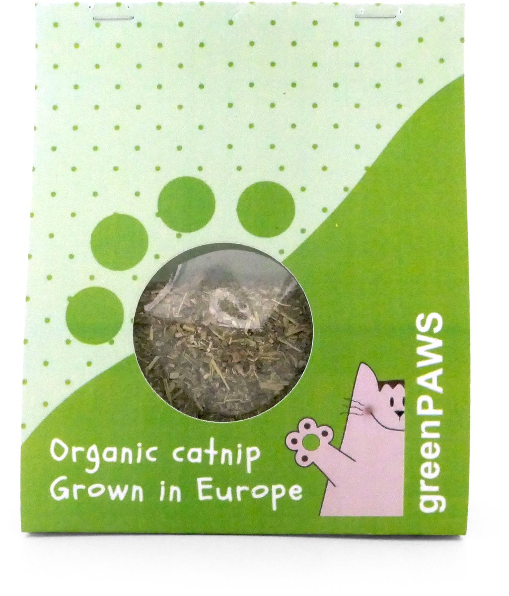 Catnip uit Europa - mix van biologisch gekweekt kattenkruid en valeriaan - navulling voor kattenspeelgoed - 30 gram