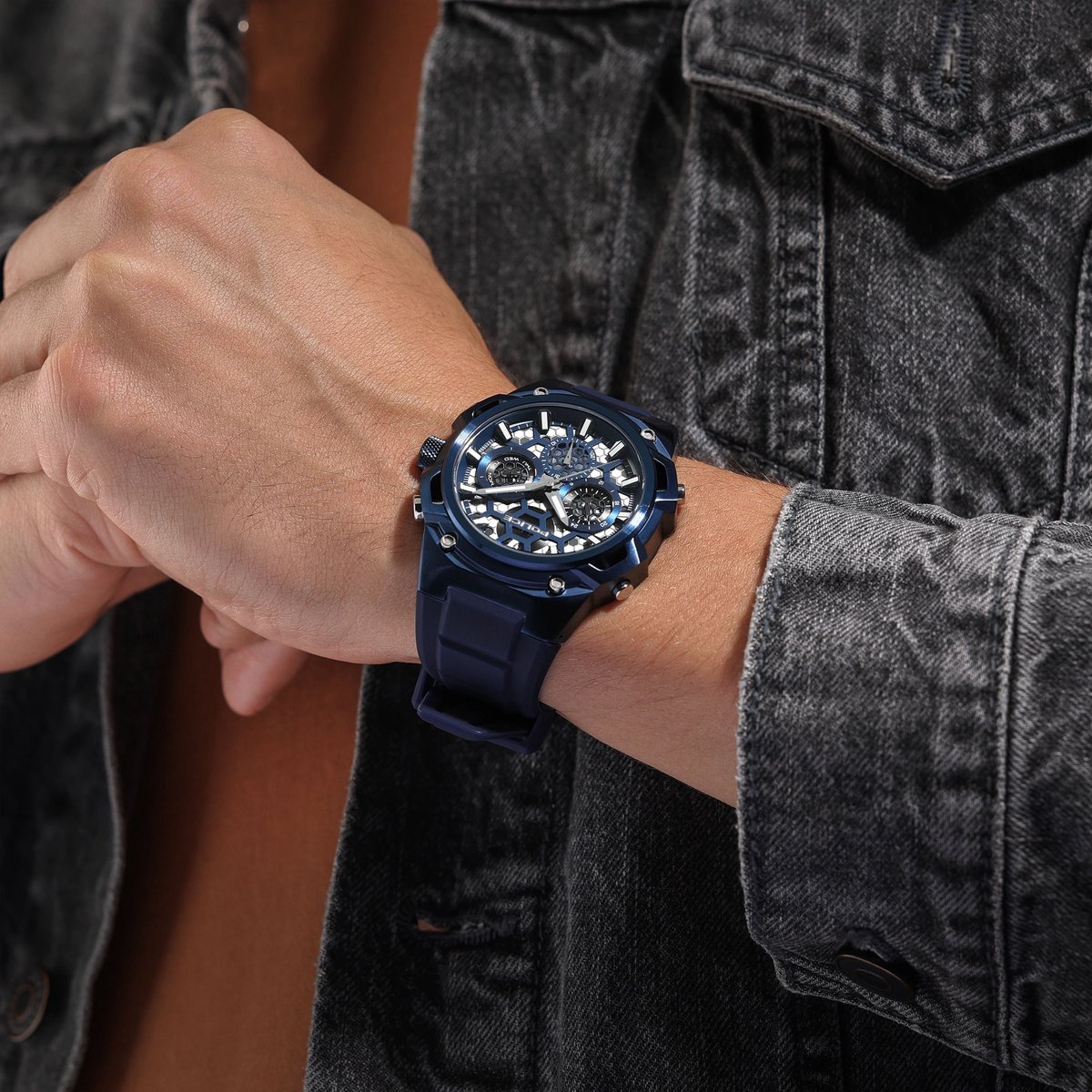 Horloge Challenger Navy