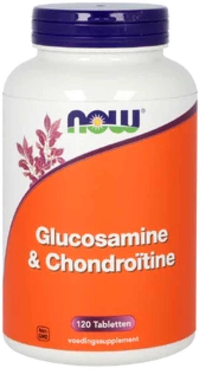 NOW - Glucosamine & Chondroitine - 2 x 120 tabletten - Voordeelverpakking