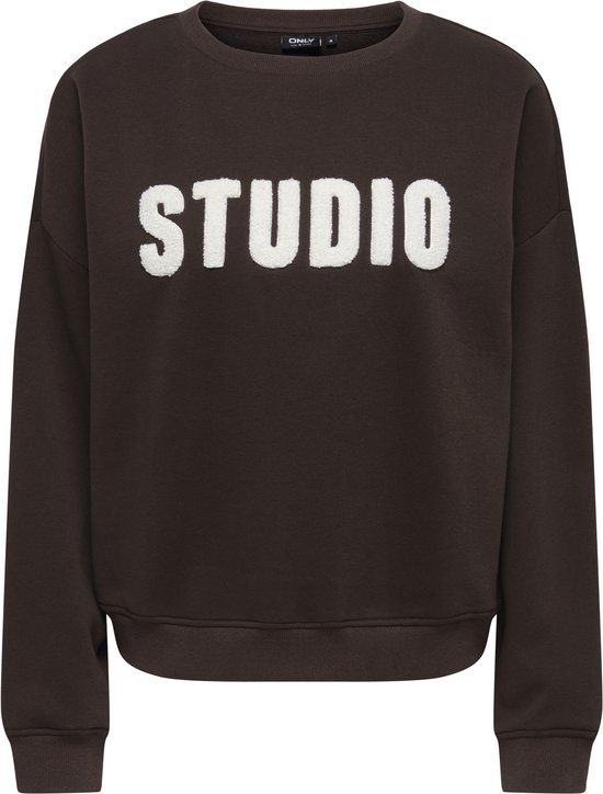 ONLY - ONLSWEAT LIFE L/S CREW O.SIZE STATE Dames Trui