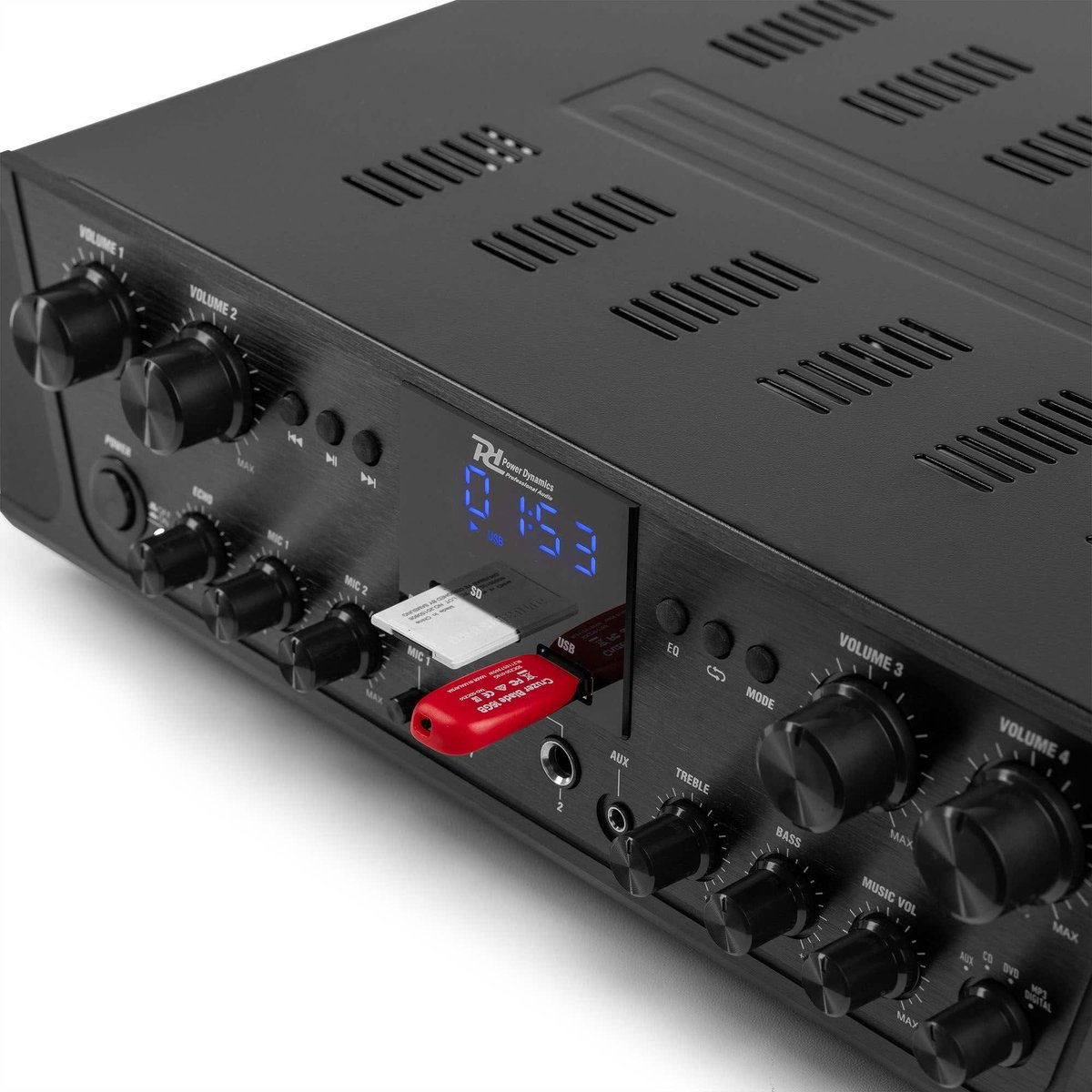 Geluidsinstallatie met Bluetooth - PV240BT 4-zone stereo versterker audio + 8 BD50B speakers - 5'' thumbnail 8