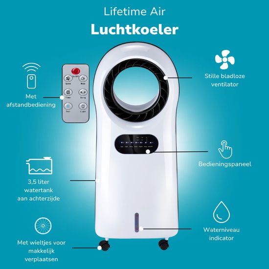 Anluomania Draagbare airconditioning, mini-luchtkoeler, USB, mini Anluomania Draagbare airconditioning, mini-luchtkoeler, USB, mini