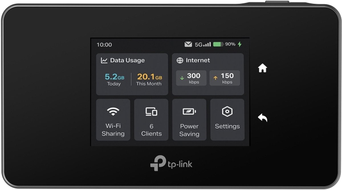 TP-Link M8550 - MiFi Router- 5G - WiFi 6E - Mobiele 5G WiFi Hotspot - Voor Onderweg – foto 4